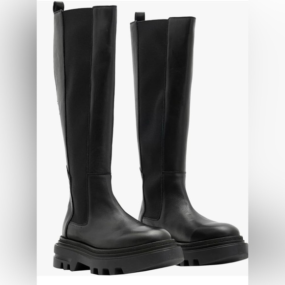 All Saints Women's Monica Knee High Boot Sz 7 NWOB - Picture 6 of 14